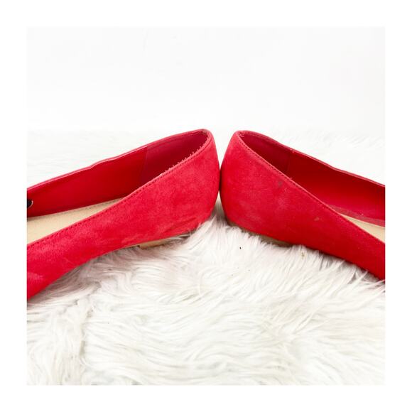 2/$30 Torrid Red Ballet Flats Size 10W Women’s Comfort Round Toe Slip On Casual - Picture 11 of 16